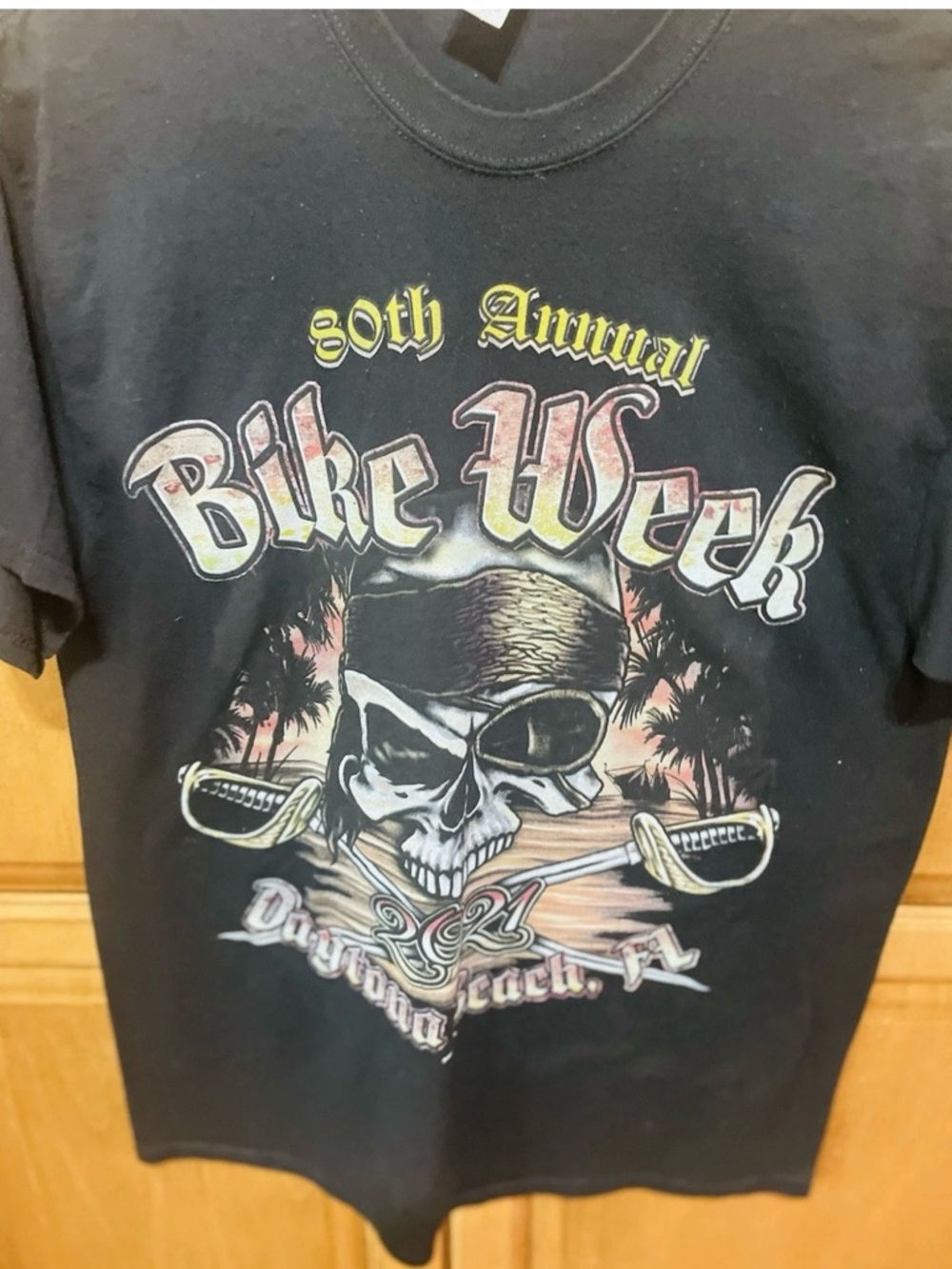 Harley Davidson 80 th annual bike week Daytona. Size Lg
